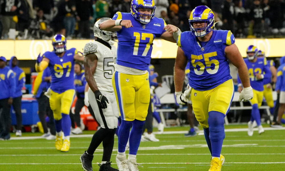 Raiders-Rams betting action, bad beats from “Thursday Night Football”