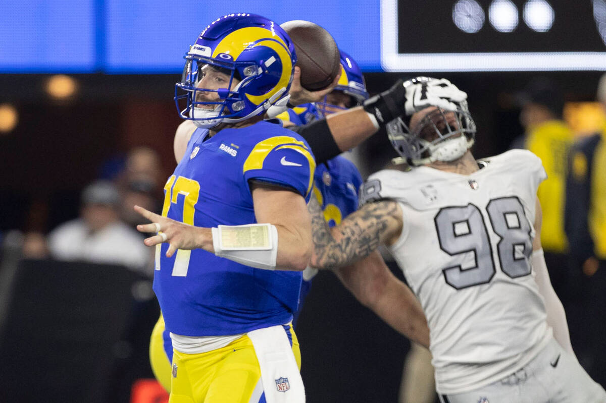 Raiders Stunned By Baker Mayfield’s Late Heroics In Rams Debut – Fan Shotz