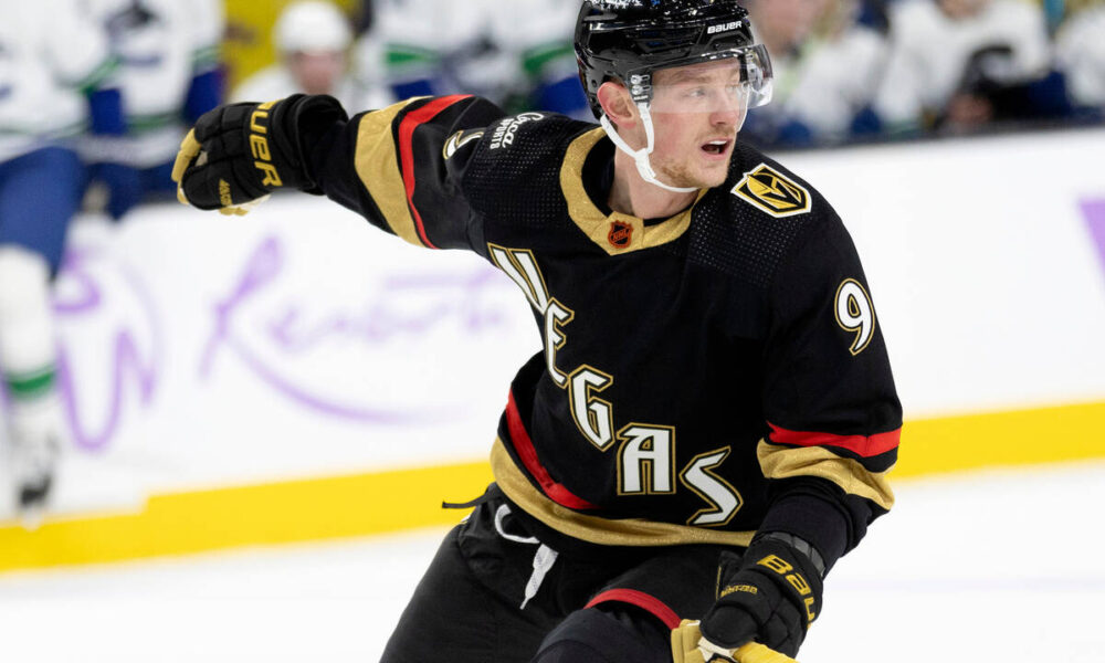 Golden Knights’ Jack Eichel game-time decision against Philadelphia Flyers