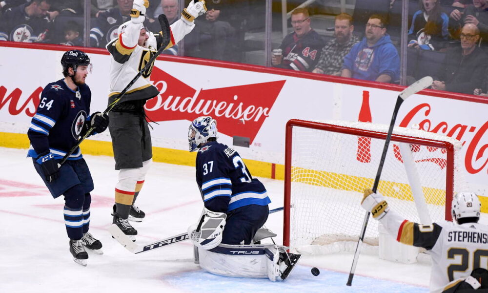 Golden Knights rally past Winnipeg Jets in 3rd period