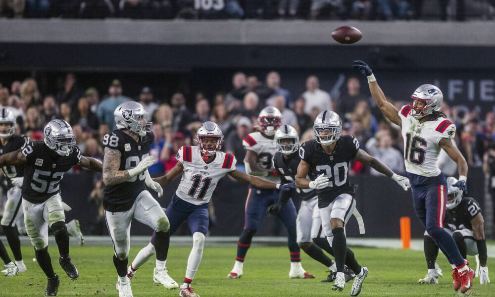 Raiders’ win over New England Patriots worthy of a nickname