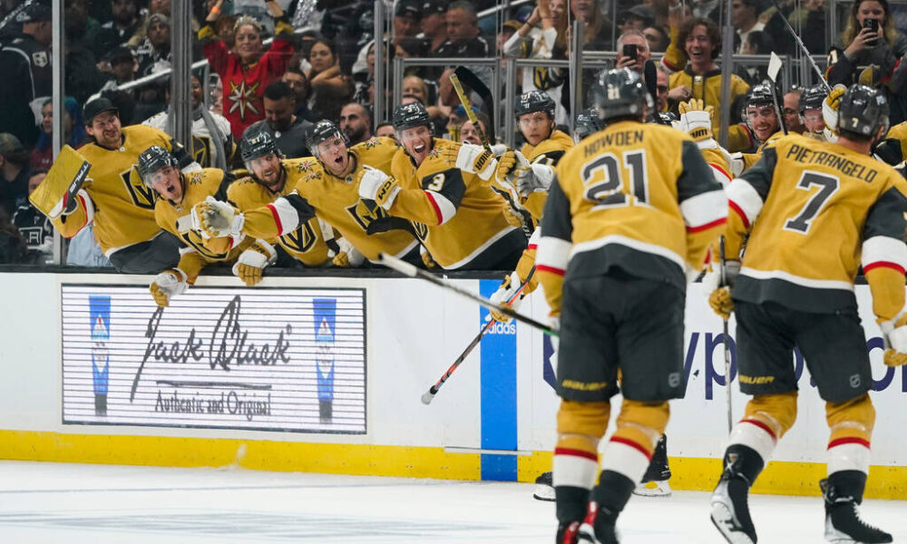 Golden Knights suffer rare road loss to Los Angeles Kings