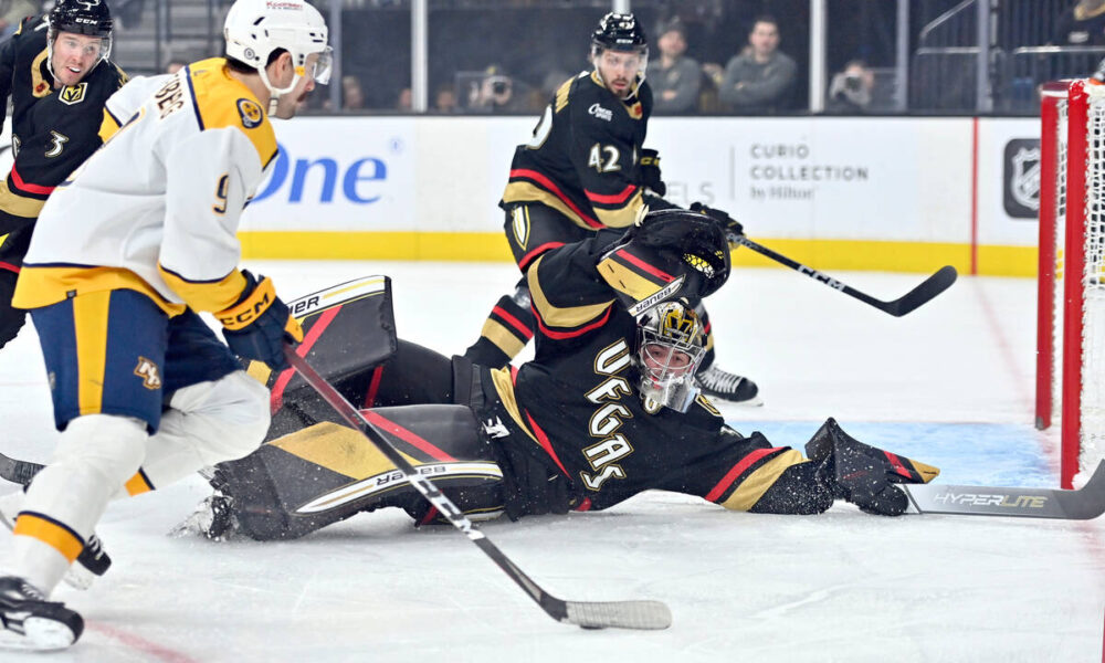 Golden Knights beat Nashville Predators in overtime