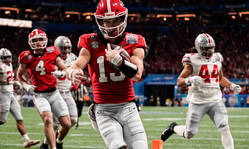 Georgia a huge betting favorite over TCU in CFP national title game