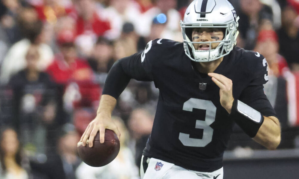 Raiders’ Jarrett Stidham impresses in 1st NFL start