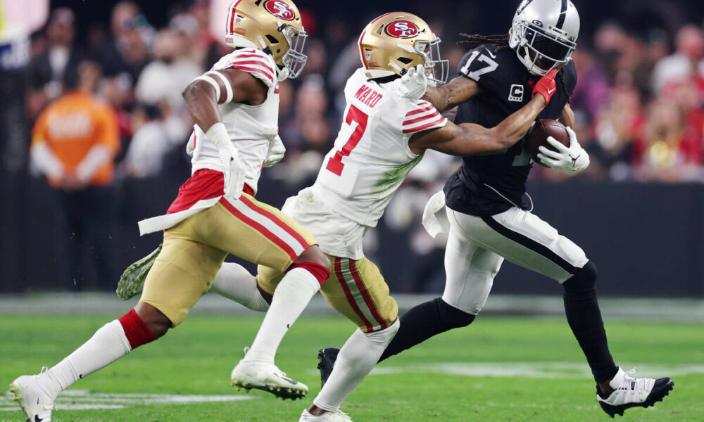 Davante Adams breaks Tim Brown’s receiving record for Raiders