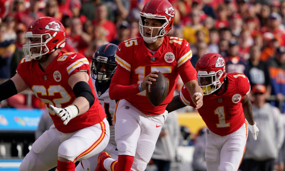 Chiefs’ Patrick Mahomes brings high-flying act to Las Vegas