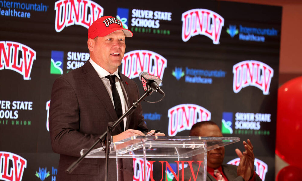 UNLV, Barry Odom introduce OC Brennan Marion, DC Michael Scherer