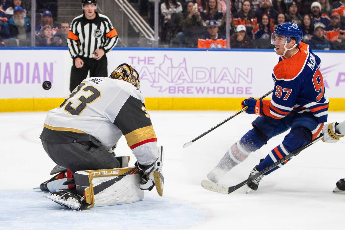 Golden Knights Host Connor McDavid, Edmonton Oilers Without Mark Stone ...