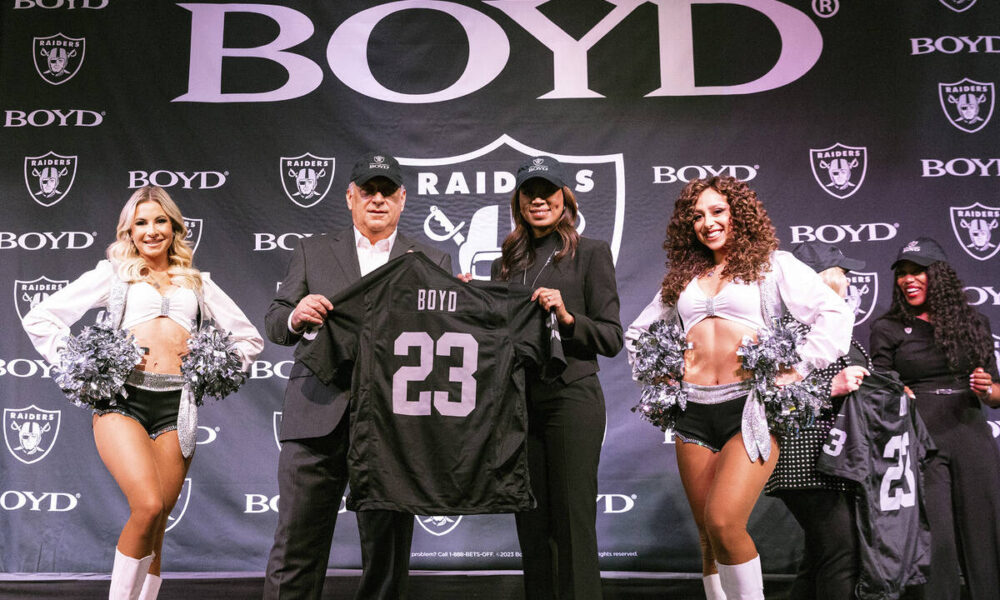 Raiders, Boyd Gaming announce new partnership