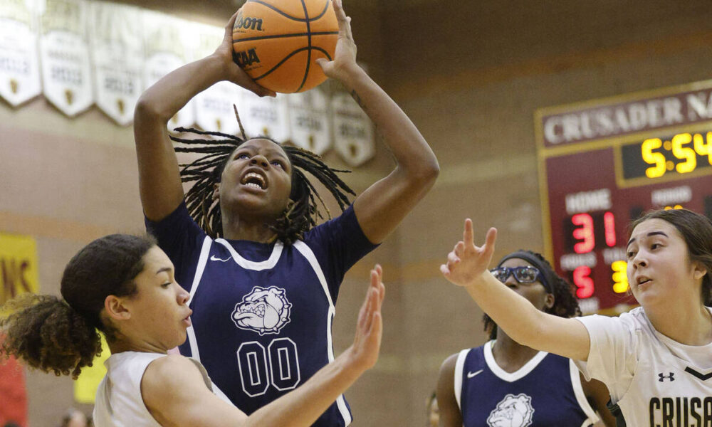 Centennial girls basketball rolls Faith Lutheran — PHOTOS