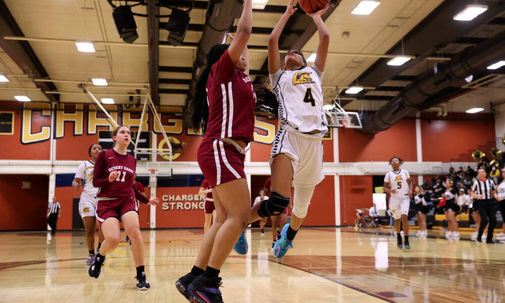 Desert Oasis girls basketball blows past Clark — PHOTOS