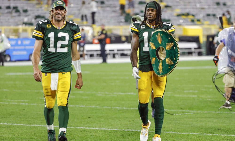 Davante Adams could be trying to facilitate trade for Aaron Rodgers