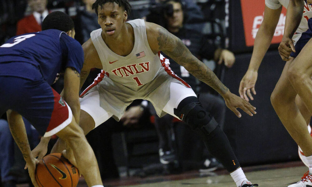 UNLV wing rotation shakes out before Wyoming matchup