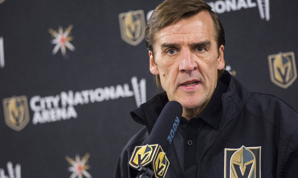 Golden Knights’ George McPhee discusses NHL trade deadline