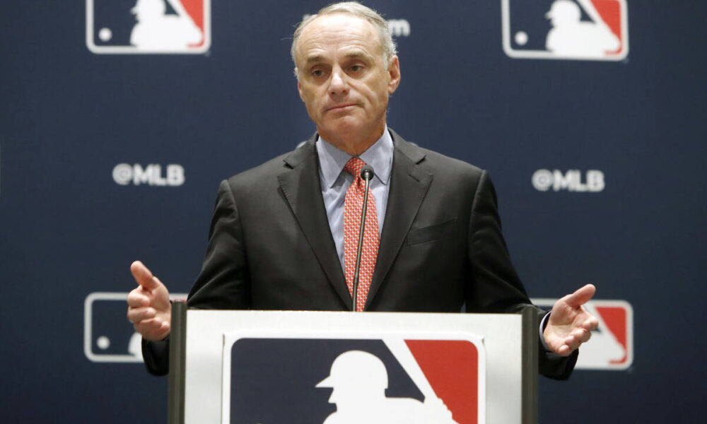 A’s focus efforts on Las Vegas for new MLB ballpark, Rob Manfred says