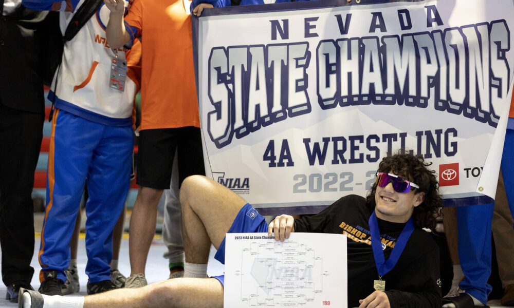 Bishop Gorman wins 4A state wrestling team title — PHOTOS