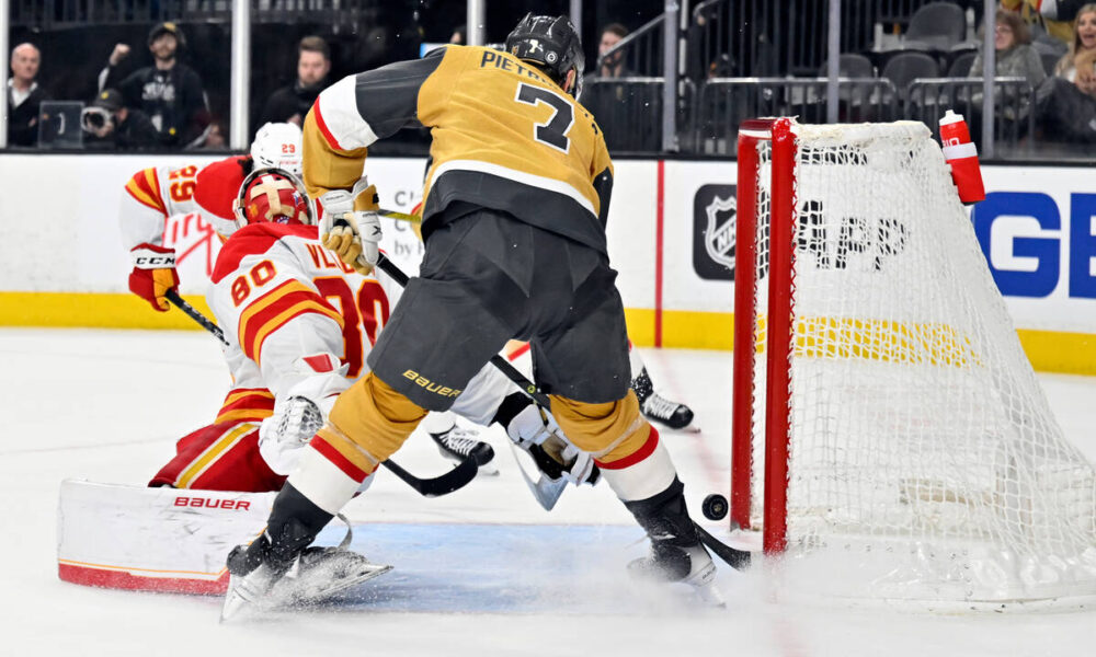 Golden Knights rally past Calgary Flames with third-period comeback