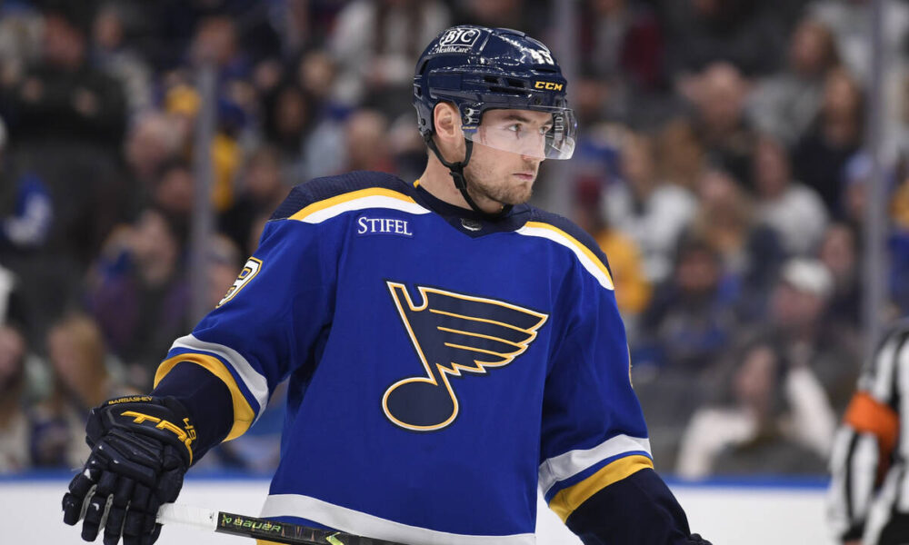 Golden Knights add St. Louis Blues Ivan Barbashev before trade deadline
