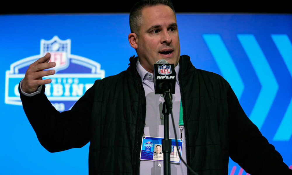Josh McDaniels says Raiders focused on QBs at the combine