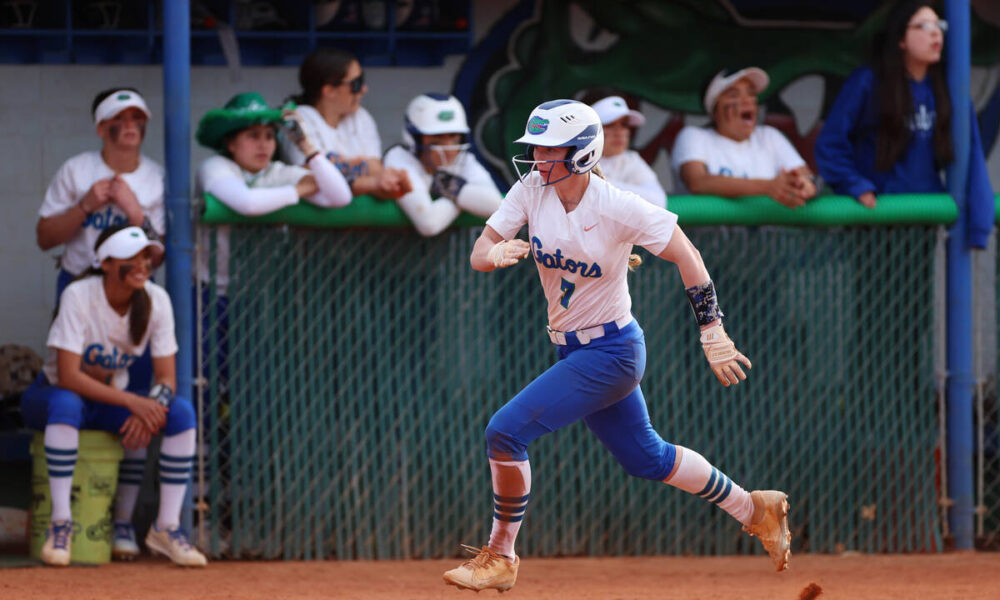 Green Valley softball rolls past Silverado — PHOTOS