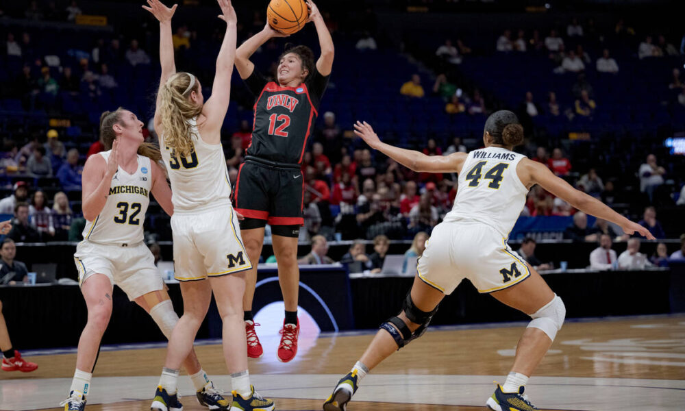 UNLV Lady Rebels lose to Michigan in NCAA Tournament first round