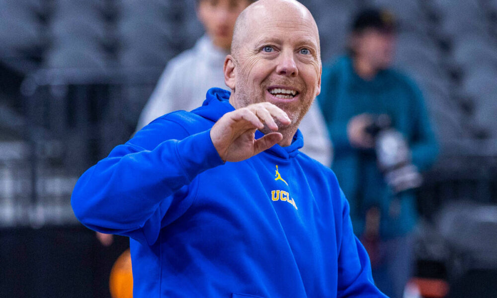 UCLA’s Mick Cronin says Las Vegas perfect for NCAA Tournament