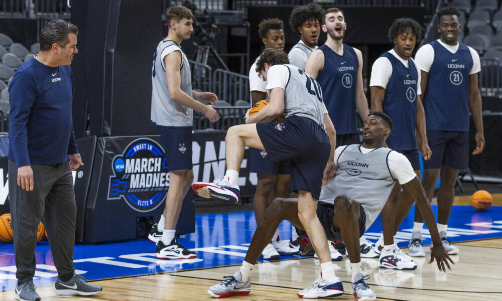 UConn switches hotels at Las Vegas West Regional