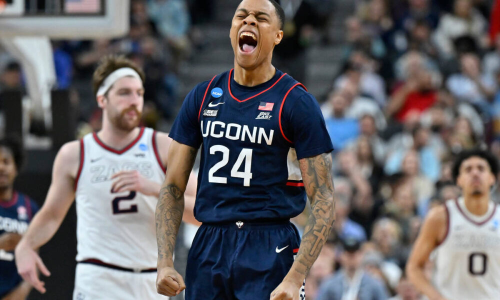 Gonzaga-UConn, Florida Atlantic-Kansas State betting action from Las Vegas