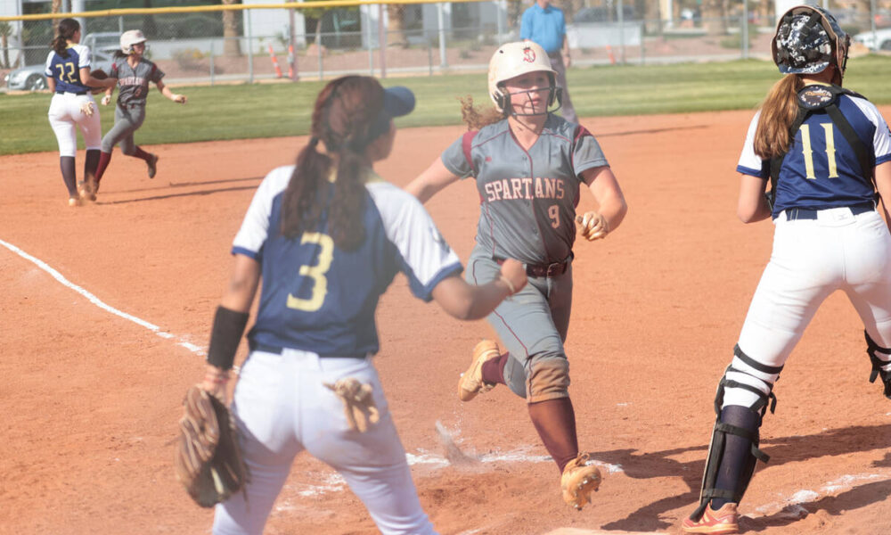 Cimarron-Memorial softball cruises past Spring Valley — PHOTOS