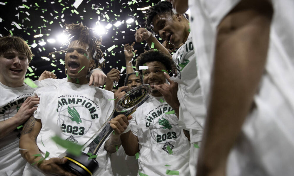 NIT championship game won by North Texas over UAB Fan Shotz