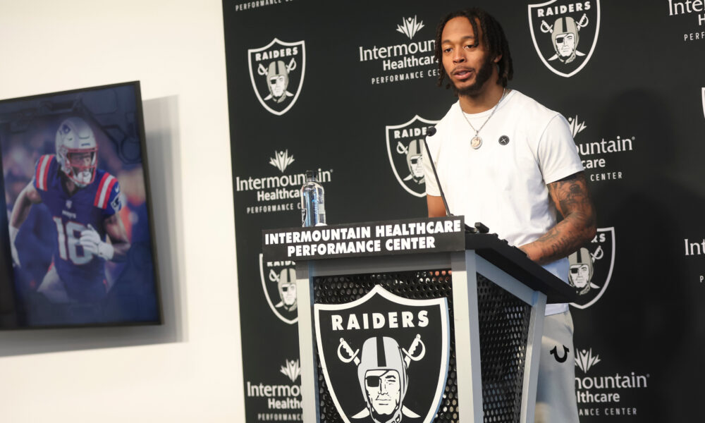 Jakobi Meyers humbled by epic blunder against Raiders