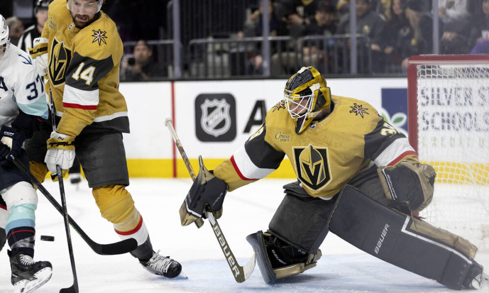 Golden Knights’ Laurent Brossoit ready for Stanley Cup playoffs