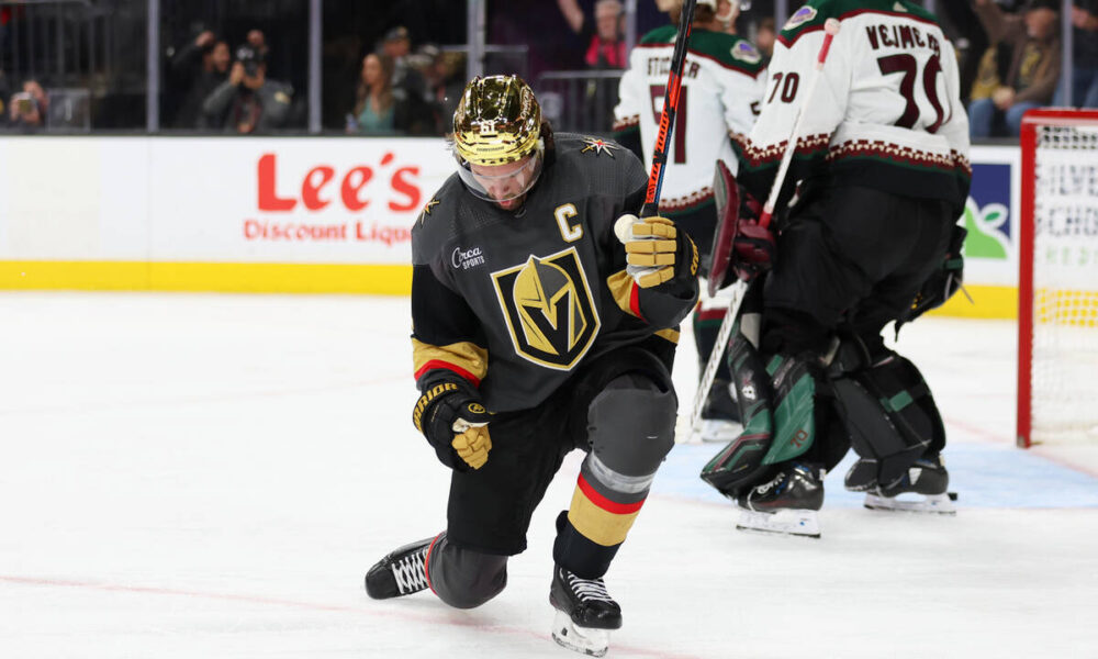 Golden Knights’ odds depend on health of Mark Stone, goalies