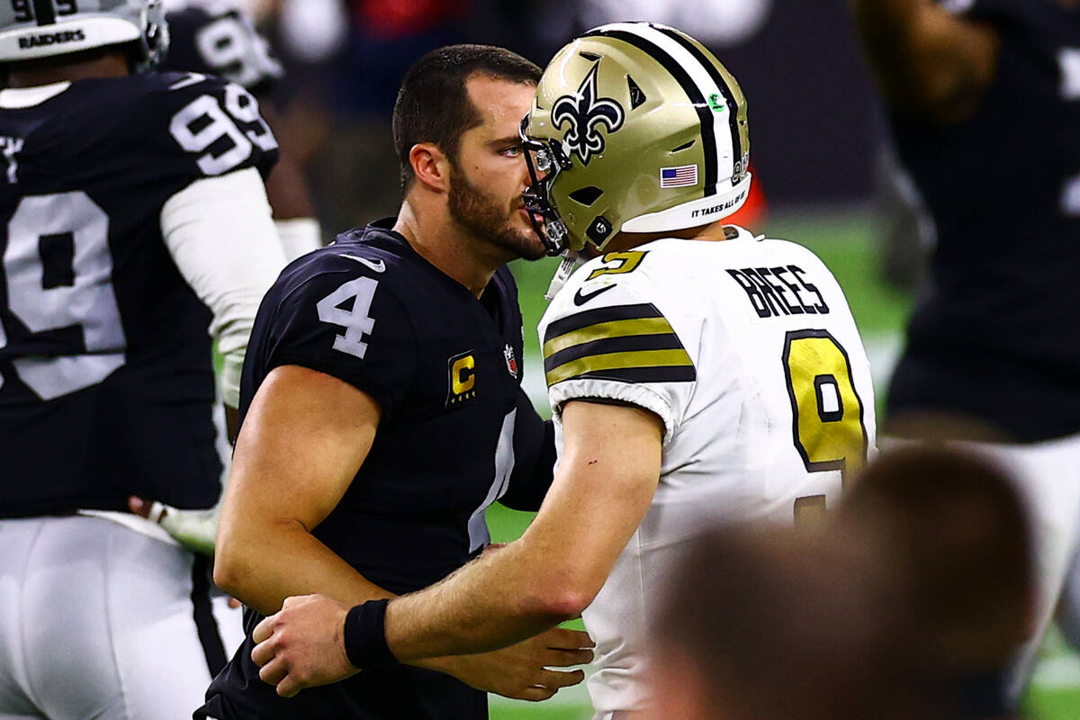 Saints’ Drew Brees believes in former Raiders QB Derek Carr – Fan Shotz