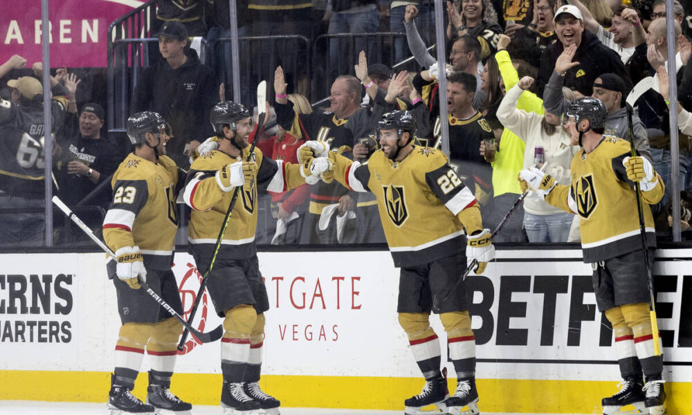 Golden Knights find game in series-tying win over Winnipeg Jets