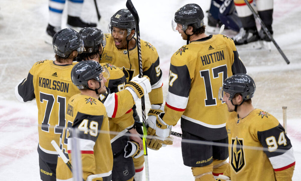 Golden Knights save best for last in series-clinching win