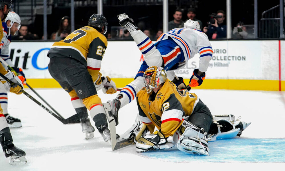 Golden Knights, Edmonton Oilers meet in Stanley Cup playoffs