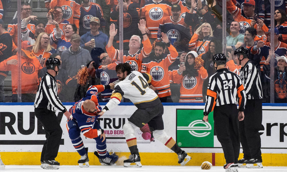 Edmonton Oilers defeat Golden Knights, tie Stanley Cup series