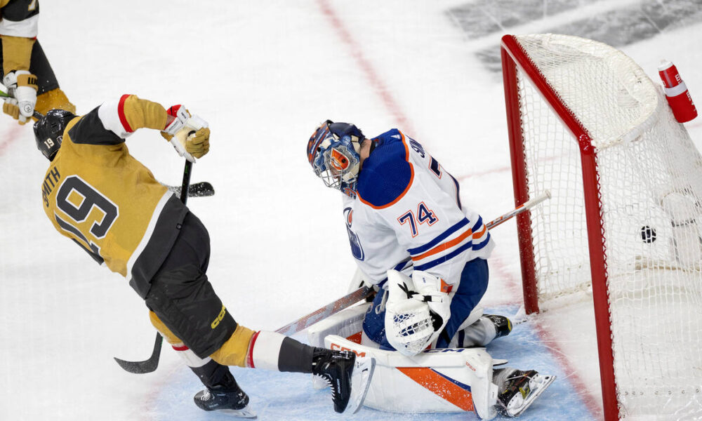 Golden Knights survive 5-minute major to beat Edmonton Oilers