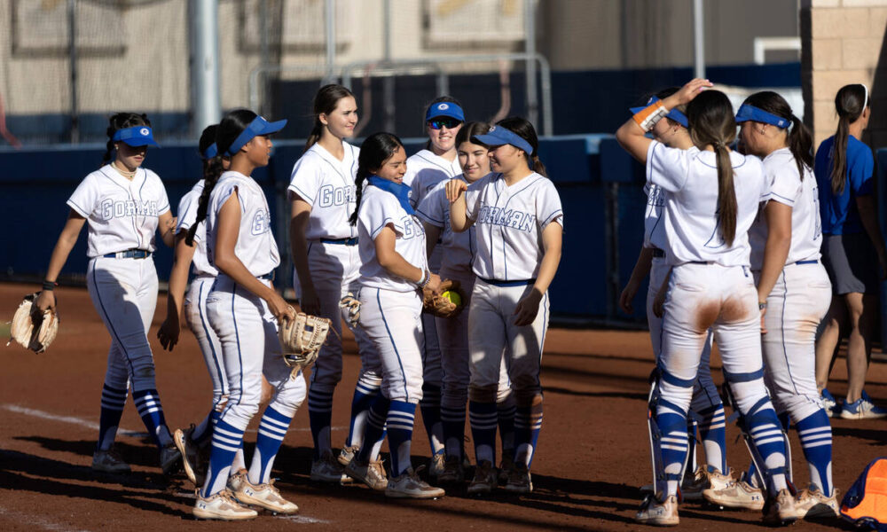 Bishop Gorman softball stays unbeaten in 4A state tournament