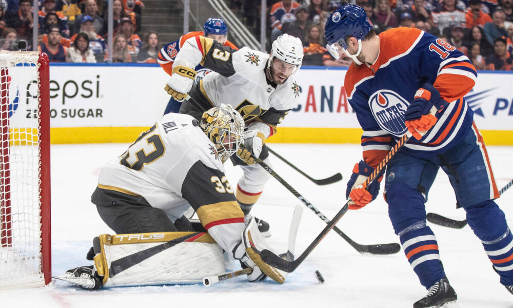 Adin Hill comes up huge as Golden Knights oust Edmonton Oilers