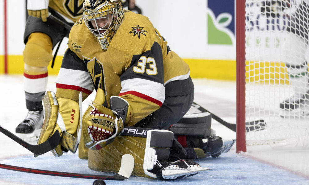 Golden Knights’ Adin Hill thrives in 1st Stanley Cup playoffs