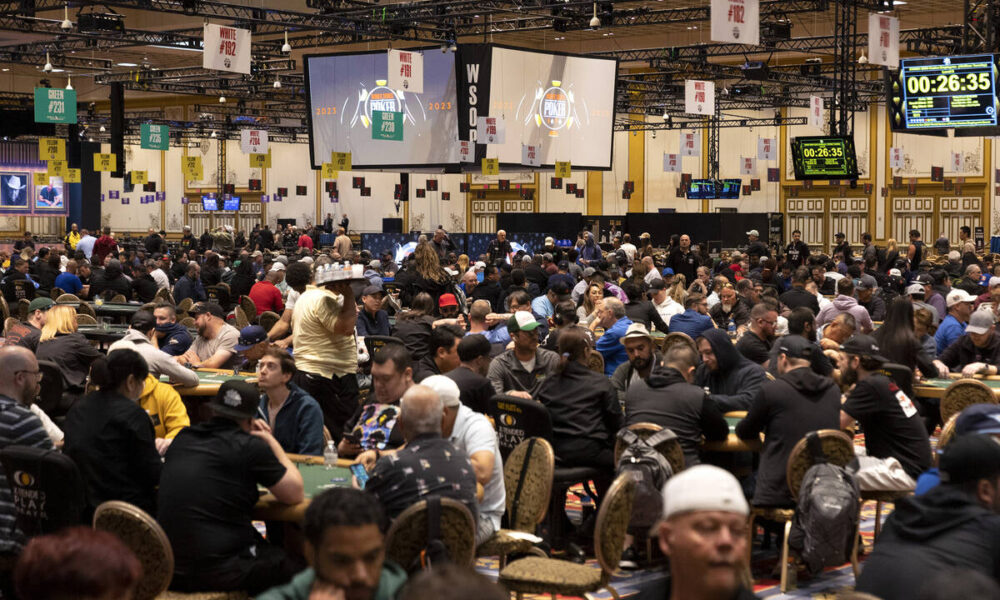 WSOP 2023 gets underway on Las Vegas Strip — PHOTOS