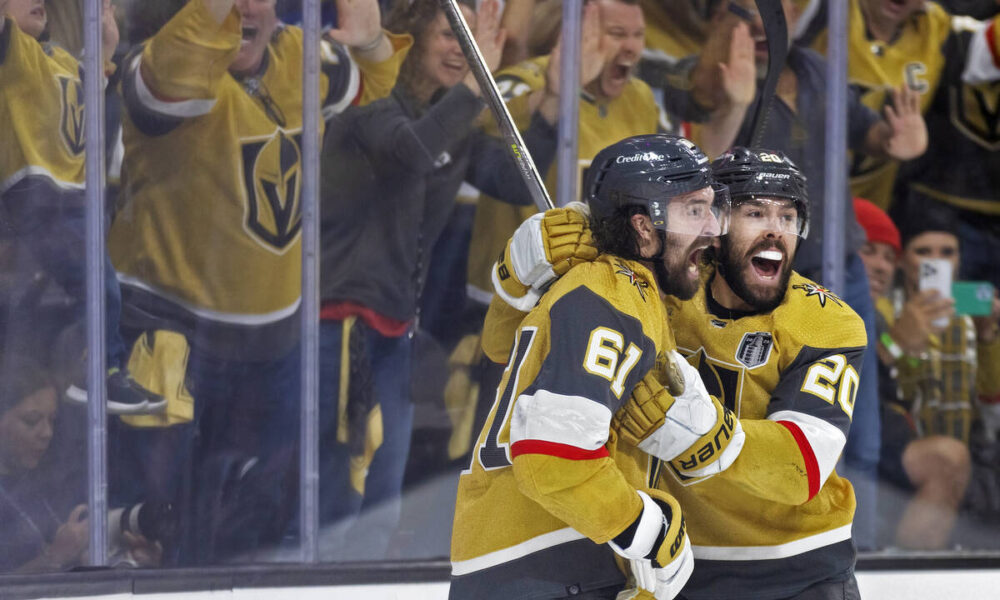 Golden Knights grab 1-0 lead in Stanley Cup Final