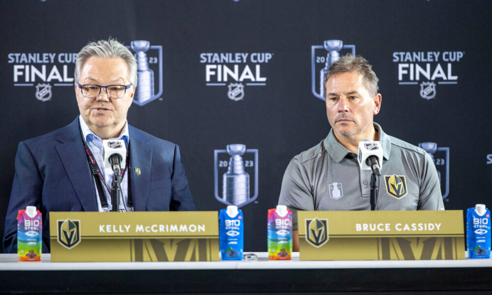 Golden Knights poised to win the Stanley Cup — prediction