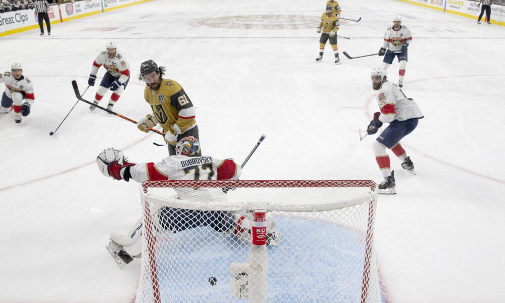 Golden Knights offense crushes Florida Panthers in Stanley Cup Final