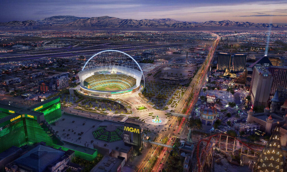 A’s ballpark bill approved by Nevada Legislature, heads to governor