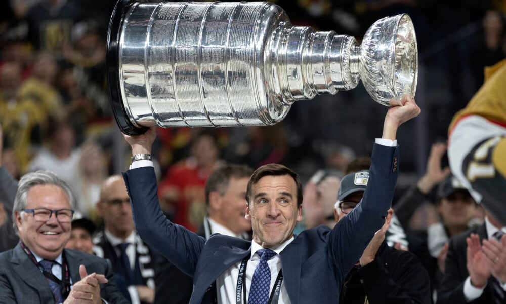 Golden Knights’ Stanley Cup run spurred by George McPhee and his pessimism