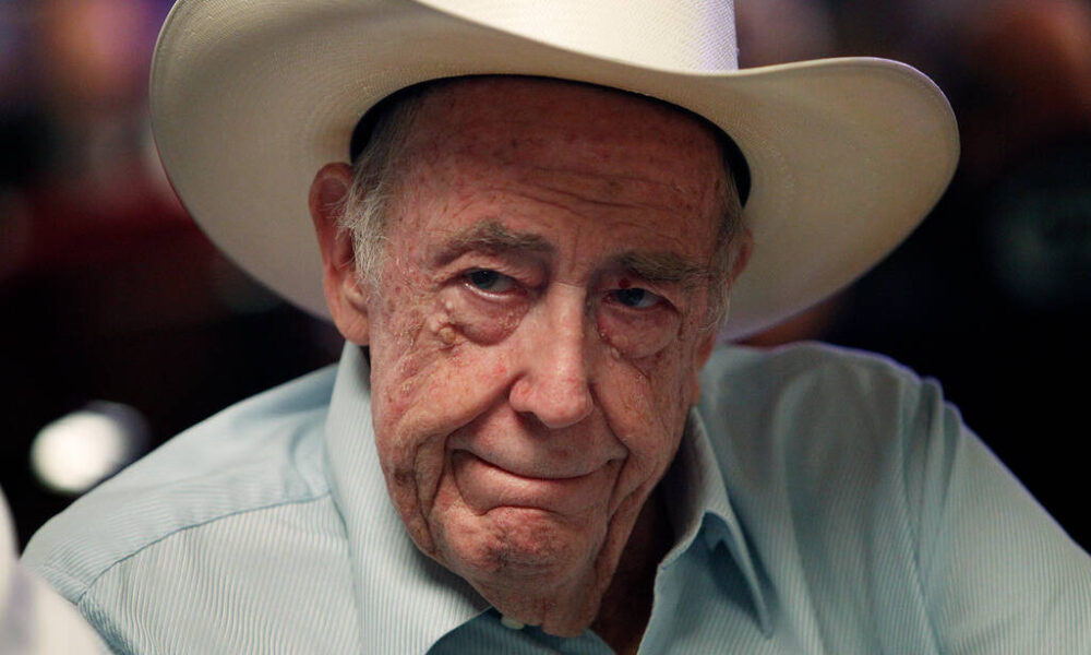 Doyle Brunson celebration of life will take place July 2 at Horseshoe Las Vegas